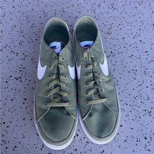 Nike Men's Sage Green High-Top Sneakers